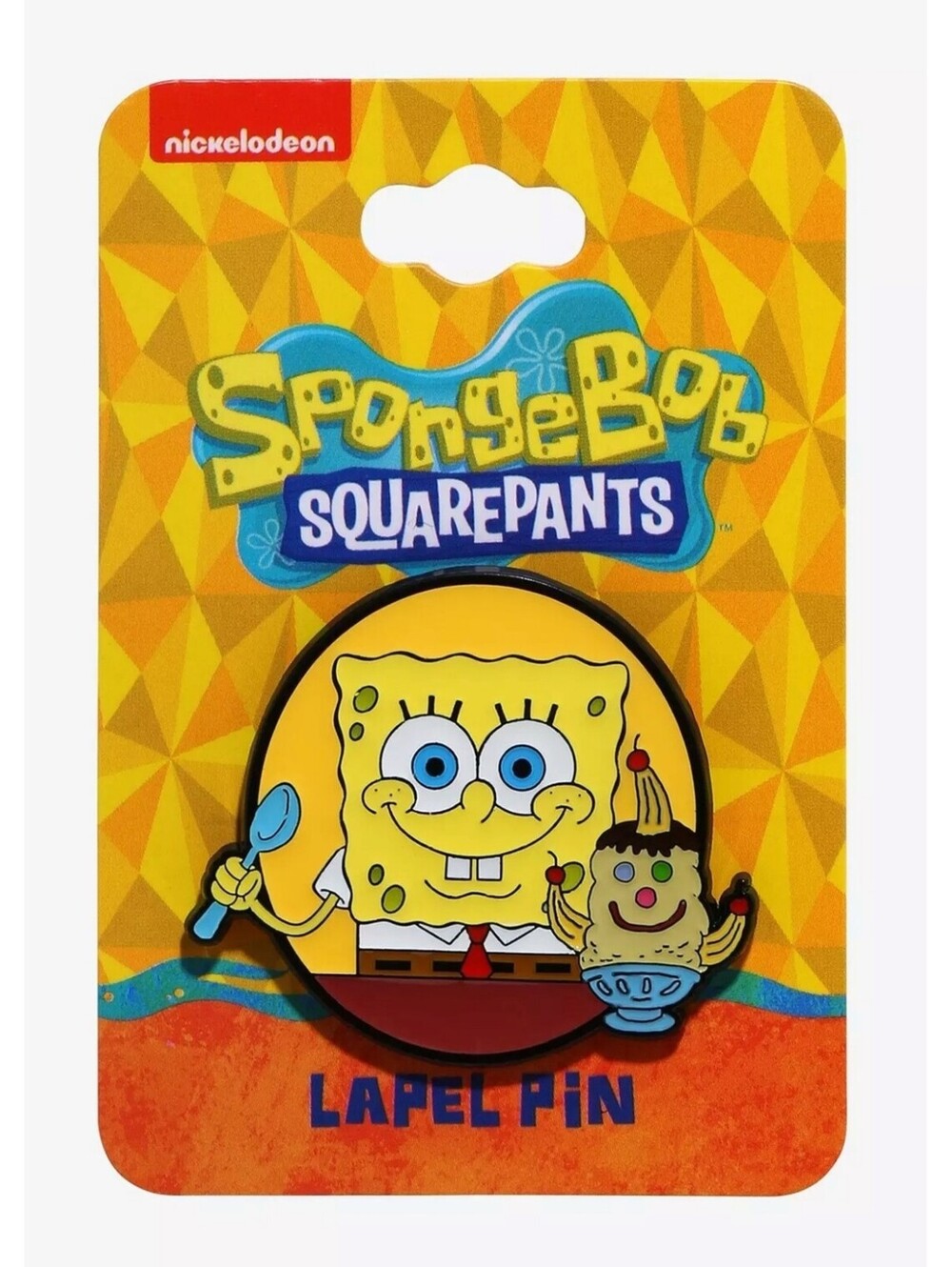 SpongeBob SquarePants Ice Cream Sundae Enamel Pin